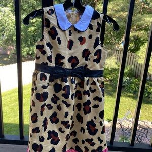 Harajuku Mini girls leopard dress